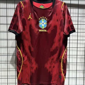 Maillot de foot Brésil Jordan 2026/2027 - Concept Rouge