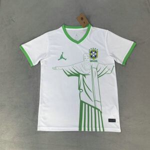 Maillot de foot Brésil Jordan 2026/2027 - Jésus Blanc