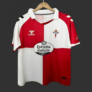 Maillot de foot Celta de Vigo - 2025/2026 - Retro blanc rouge