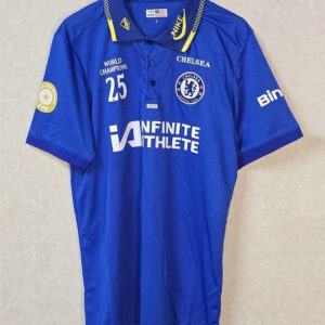 Maillot de foot Chelsea 2025/2026 - World Champions 25 Bleu Polo