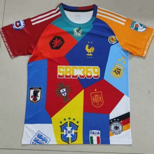 Maillot de foot Coupe du Monde 2026 - Mashup Nations Concept