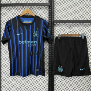 Ensemble Maillot Enfant Inter Milan 2025/2026 - Domicile