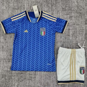 Maillot de Foot Enfant Italie Coupe du monde 2026 – Kit Domicile