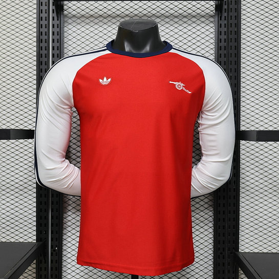 Maillot de foot Match Arsenal - 2026/2027 - Rétro Rouge Manches Longues