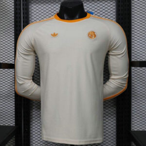 Maillot de foot Match Bayern Munich - 2026/2027 - Rétro Blanc Manches Longues