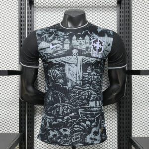 Maillot de foot Match Brésil - 2026/2027 - Jésus Concept Noir