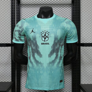 Maillot de foot Match Brésil - 2026 - Jordan Coupe Du Monde Gardien De But Vert