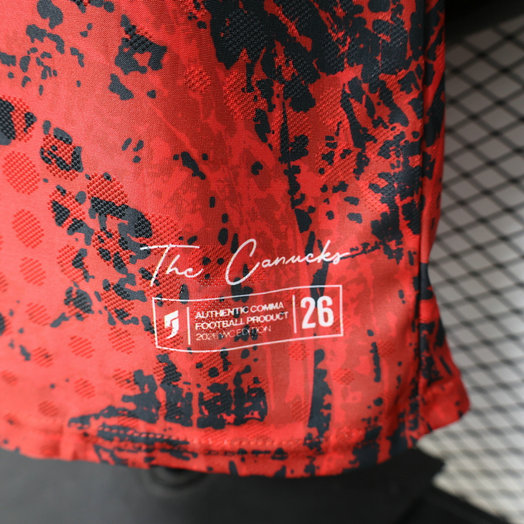 Maillot-Match-Canada-2026-The-Canucks-speciale-rouge-noir-A-1.jpg Maillot de foot Match Canada - 2026 - The Canucks Spéciale Rouge Noir