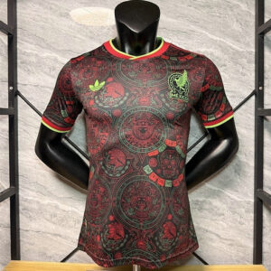 Maillot de foot Match Mexique - 2026/2027 - Concept Rouge Noir