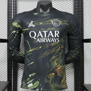 Maillot de foot Match PSG - 2025/2026 - Jordan Night Edition Manches Longues