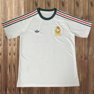 Maillot de foot Mexique Coupe du monde - 2026 - rétro blanc