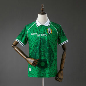 Maillot de foot Mexique 1999 - Domicile Vert
