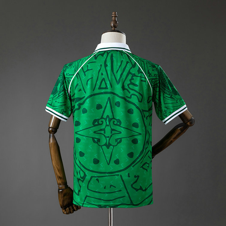 Maillot de foot Mexique 1999 - Domicile Vert