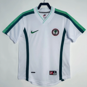 Maillot de foot Nigeria 1998 - Exterieur Blanc