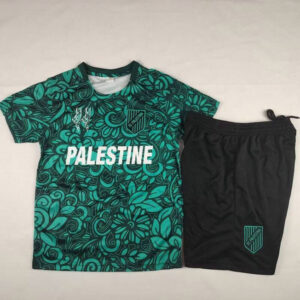 Maillot de Foot Enfant Palestine 2025/2026 – Kit Vert N