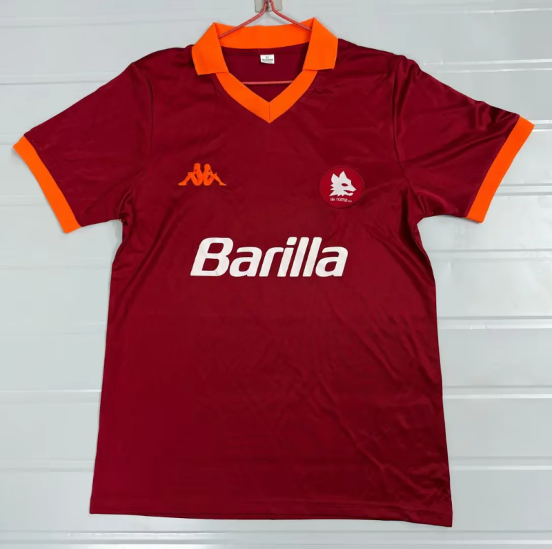 Maillot-Rome-Vintage-1985-1986-domicile-1.png Maillot de foot Rome 1985/1986 - Domicile