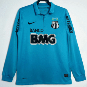 Maillot de foot Santos 2012 - Third Bleu Manches Longues