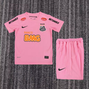 Ensemble Maillot Enfant Vintage Santos 2012 - Rose