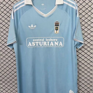 Maillot de foot Real Oviedo 2025/2026 - 100 Ans Bleu Clair