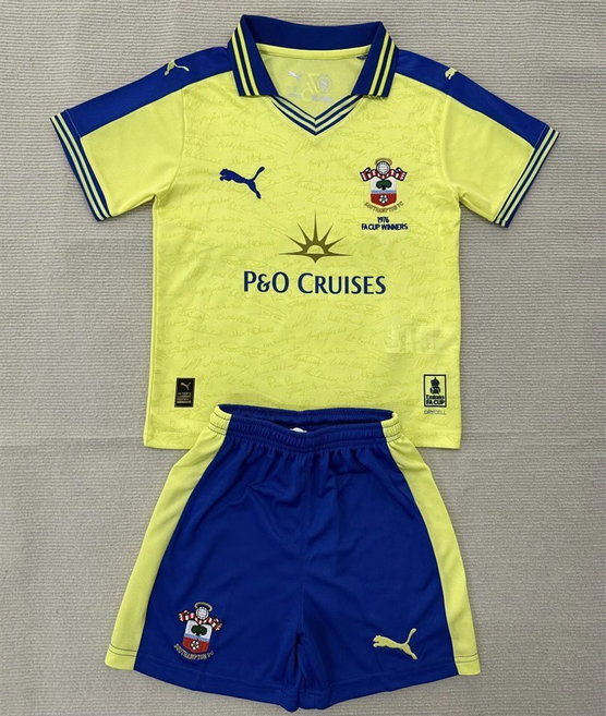 Ensemble Maillot de foot Enfant Southampton 2026/2027 - Jaune
