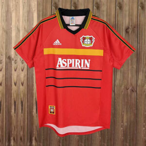 Maillot de foot vintage Bayer 04 Leverkusen 1998/2000 - Domicile