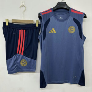 Ensemble Maillot de foot Bayern Munich 2026/2027 - Gris Sans Manches