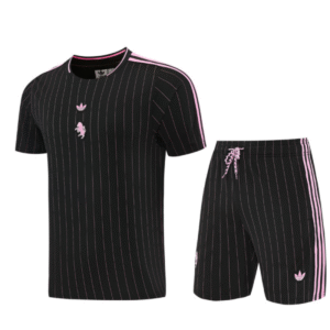 Ensemble Maillot de foot Juventus 2026 - Terrace Icons Noir
