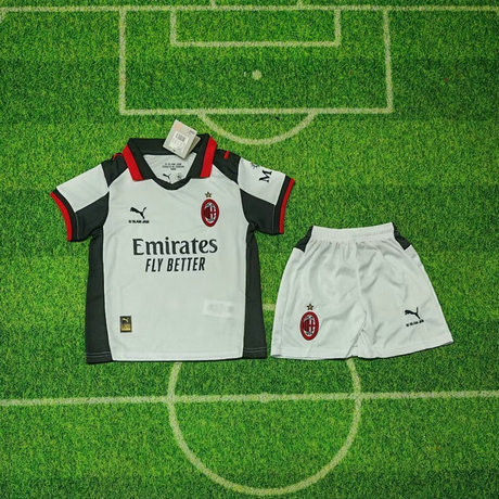 Ensemble Maillot Enfant AC Milan 2025/2026 - Quatrième