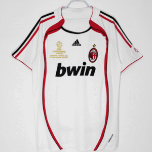 Maillot de foot AC Milan 2006/2007 - Ligue Des Champions Blanc