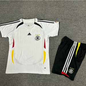 Ensemble Maillot Enfant Allemagne 2006 - Domicile Blanc