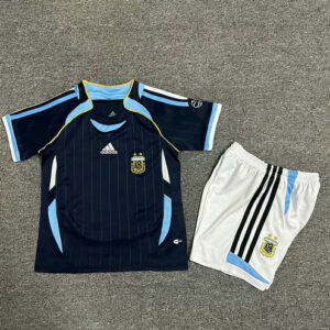 Ensemble Maillot Enfant Argentine 2006 - Exterieur Bleu