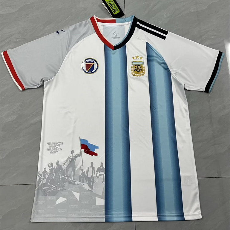 Maillot de foot Argentine x Haïti Pride 2026