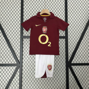 Ensemble Maillot Enfant Arsenal 2005/2006 - Domicile