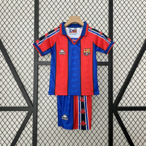 Ensemble Maillot Enfant Barcelone 1995/1997 - Domicile
