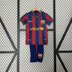 Ensemble Maillot Enfant Barcelone 2009/2010 - Domicile