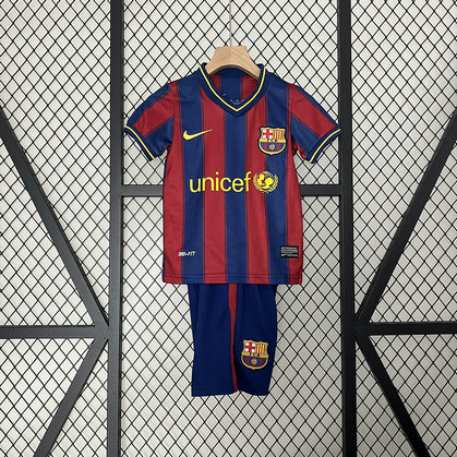 Ensemble Maillot Enfant Barcelone 2009/2010 - Domicile