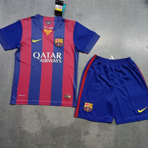 Ensemble Maillot Enfant Barcelone 2014/2015 - Domicile