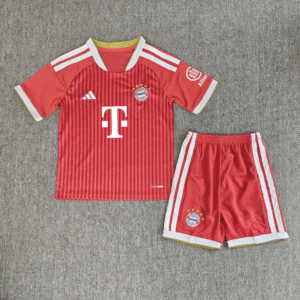 Ensemble Maillot Enfant Bayern Munich 2026/2027 - Domicile Rouge