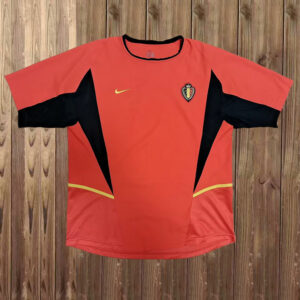 Maillot de foot Belgique 2002 - Domicile Rouge