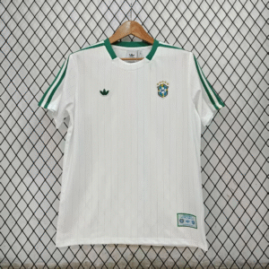 Maillot de foot Brésil 2026/2027 - Rétro Blanc