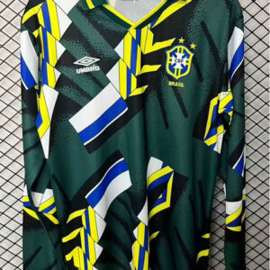 Maillot de foot Brésil 1994 - Gardien De But Manches Longues