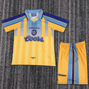 Ensemble Maillot Enfant Chelsea 1995/1997 - Exterieur Jaune