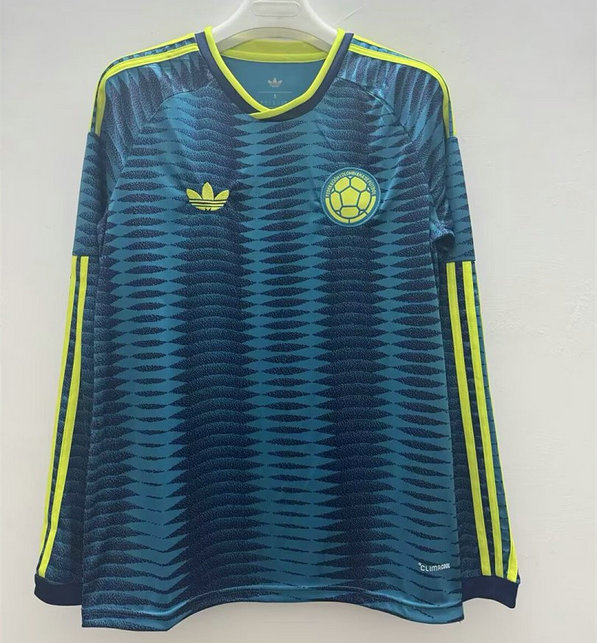 Maillot de foot Colombie Coupe du monde 2026 - Exterieur Manches Longues