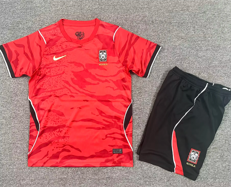Ensemble Maillot Enfant Corée du Sud 2026 - Domicile