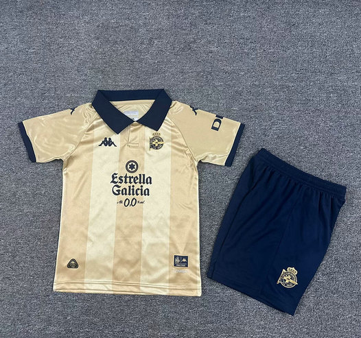 Ensemble Maillot Enfant Deportivo La Coruna 2025 - 125 Ans