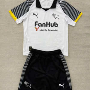 Ensemble Maillot Enfant Derby County 2025/2026 - Domicile