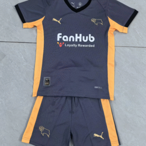 Ensemble Maillot Enfant Derby County 2025/2026 - Exterieur