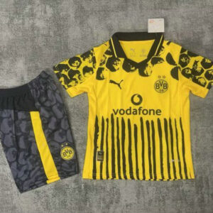 Ensemble Maillot Enfant Dortmund 2025/2026 - Jaune Concept