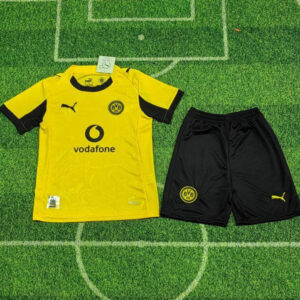 Ensemble Maillot Enfant Dortmund 2025/2026 - Jaune
