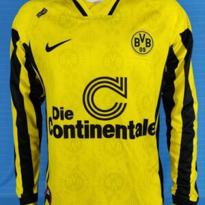 Maillot de foot Dortmund 1996/1997 - Domicile Manches Longues